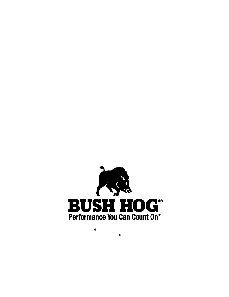 P.o. box 1039 | Bush Hog 3860 QT User Manual | Page 46 / 46