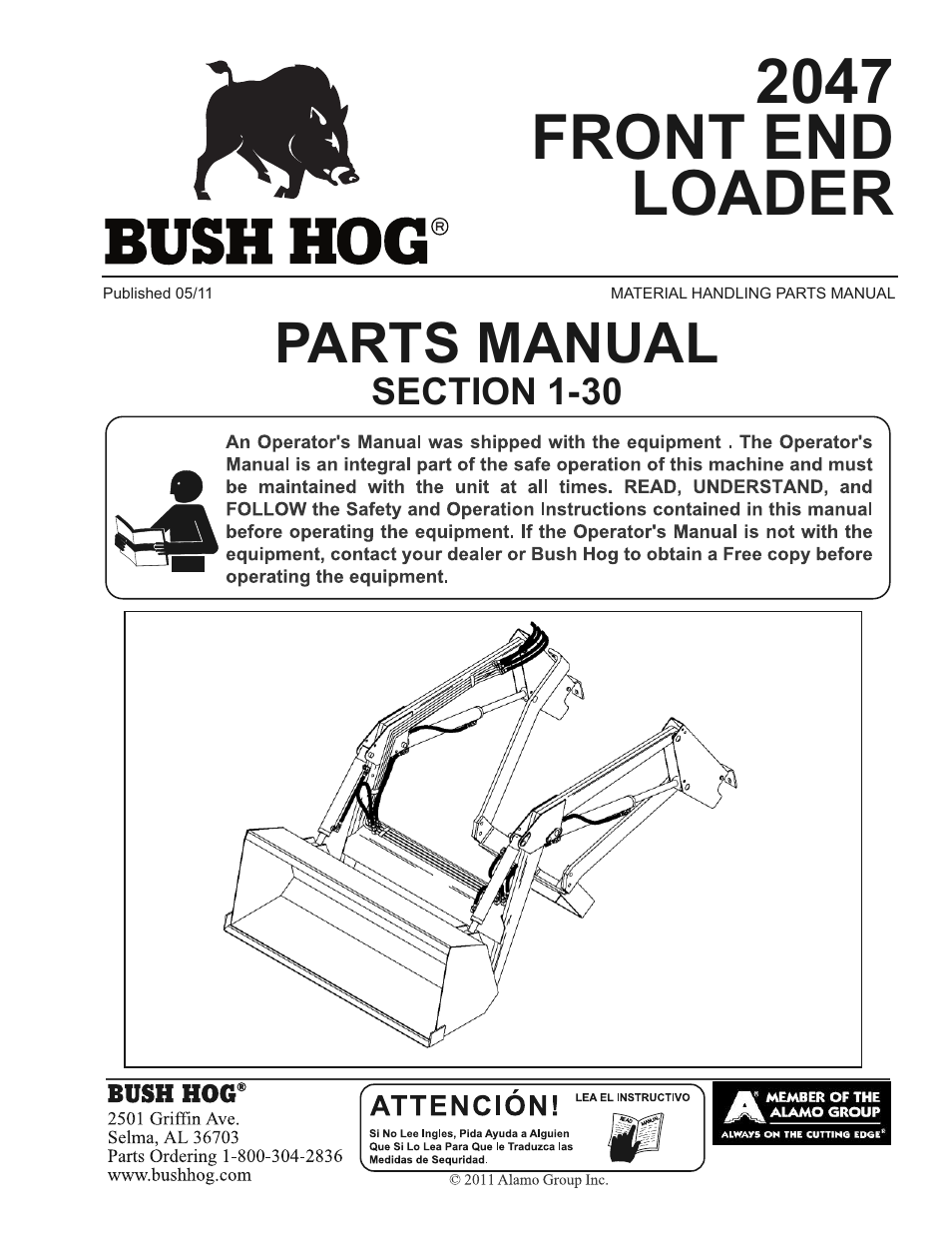 Bush Hog 2047 User Manual | 51 pages