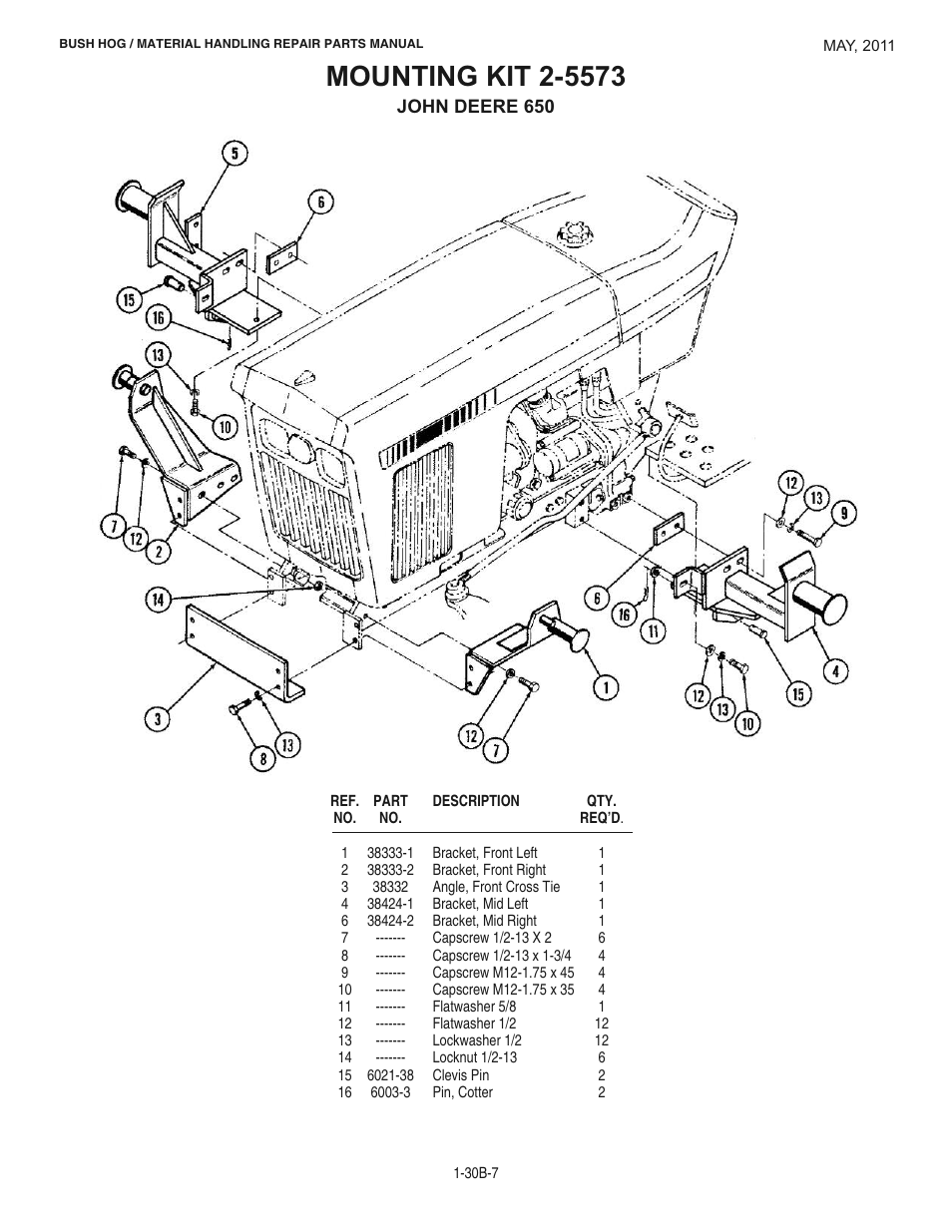 Bush Hog 2047 User Manual | Page 14 / 51
