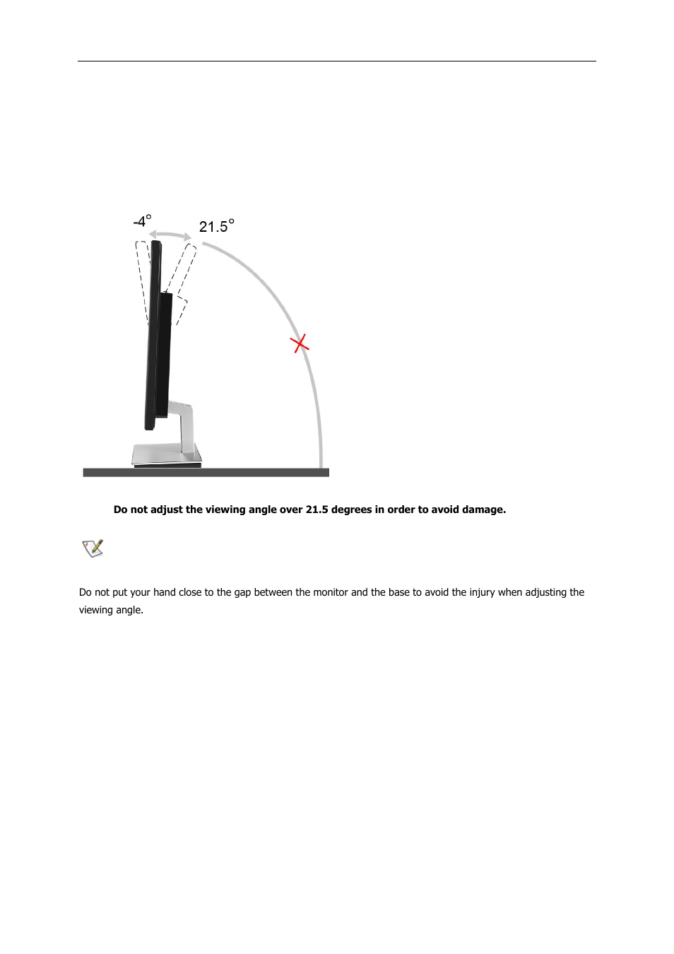 Adjusting viewing angle | AOC I2476VWM User Manual | Page 11 / 72