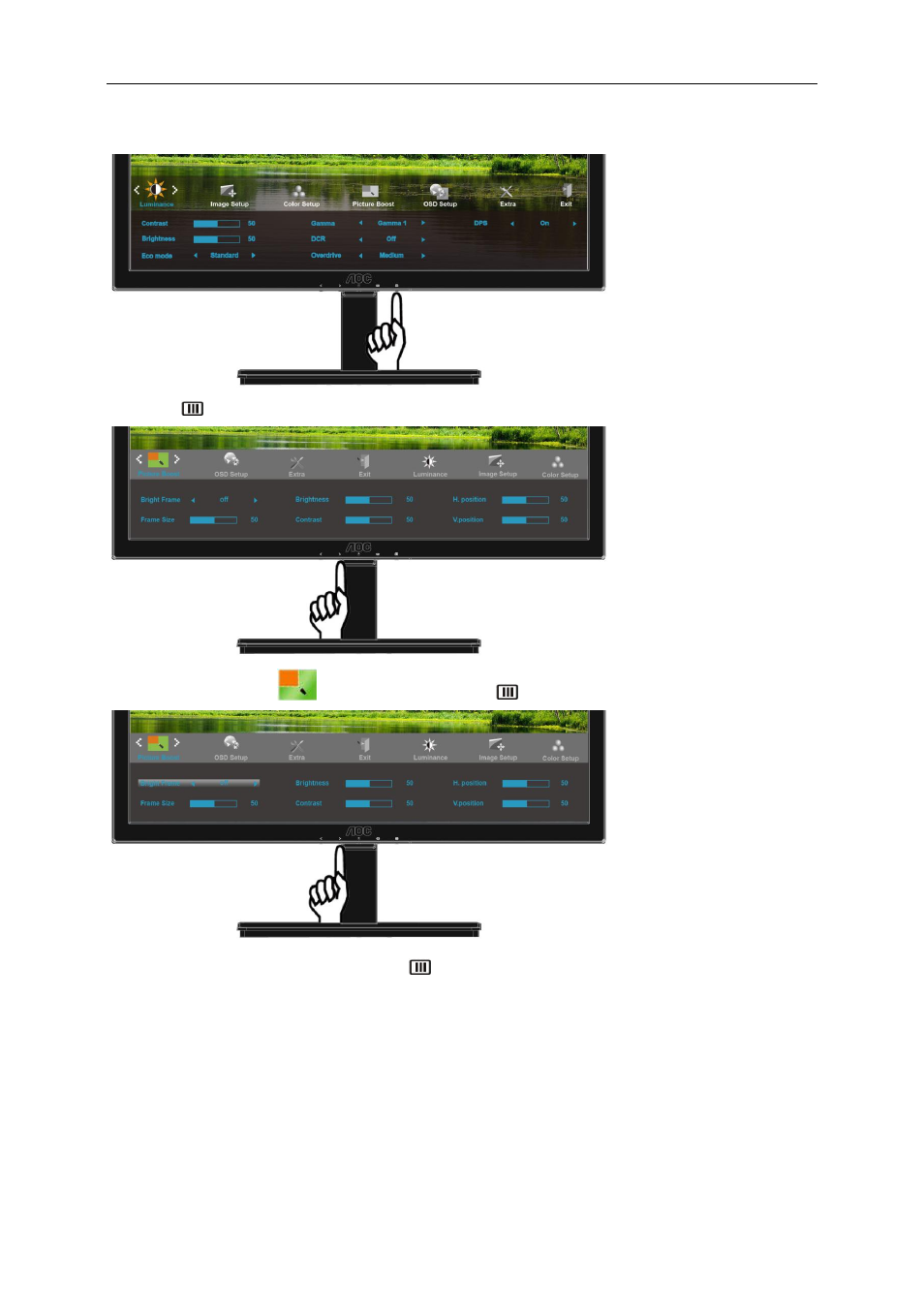 Picture boost | AOC I2476VWM User Manual | Page 31 / 72