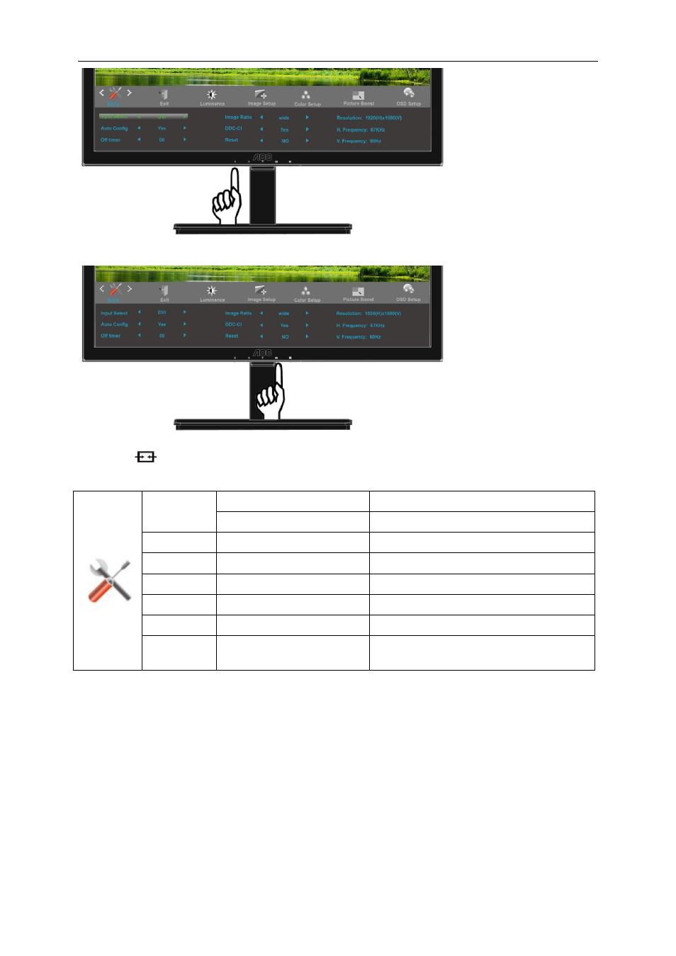 AOC I2476VWM User Manual | Page 36 / 72