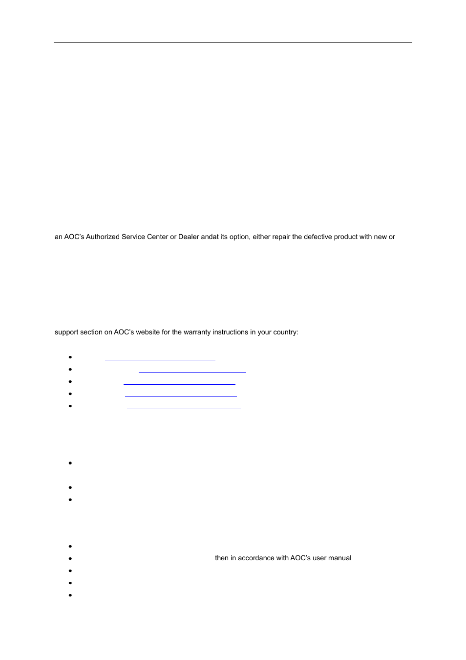 The commonwealth of independent states (cis) | AOC I2476VWM User Manual | Page 67 / 72