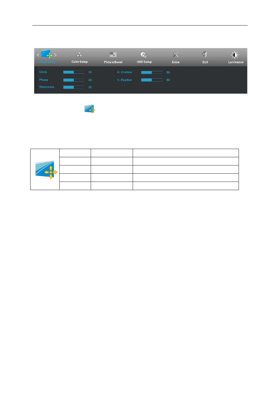 Image setup | AOC M2470SWDA User Manual | Page 24 / 64