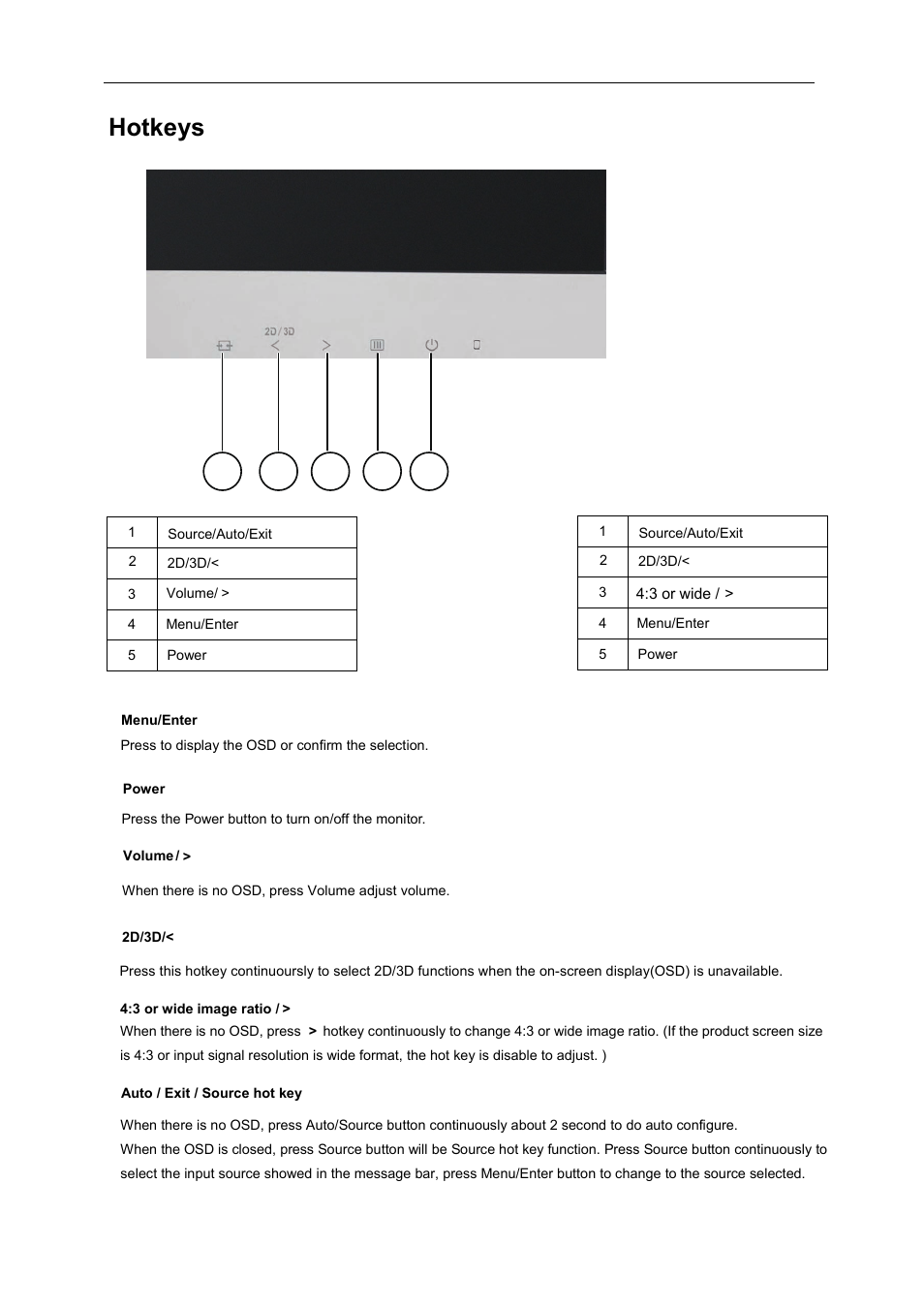 Hotkeys, Windows me/2000 | AOC D2769VH User Manual | Page 20 / 72