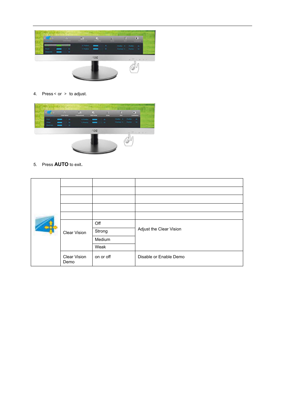 AOC D2769VH User Manual | Page 26 / 72
