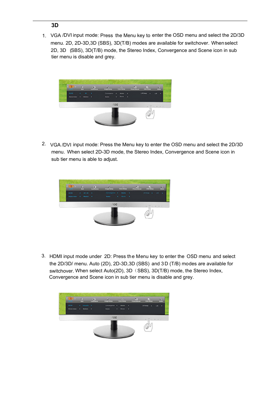 AOC D2769VH User Manual | Page 35 / 72