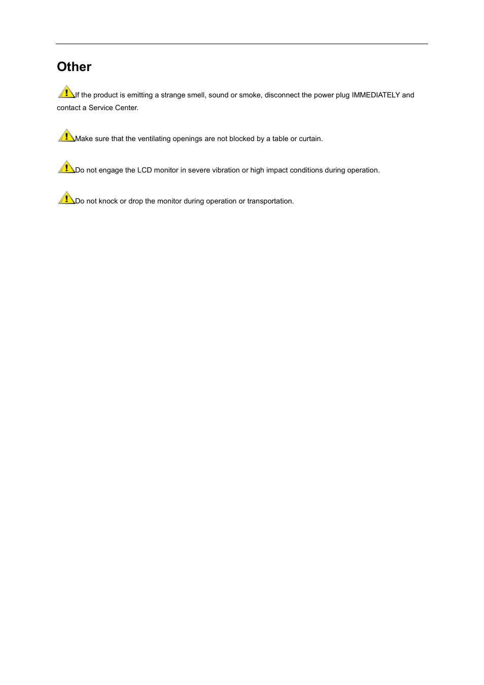 Other | AOC D2769VH User Manual | Page 7 / 72