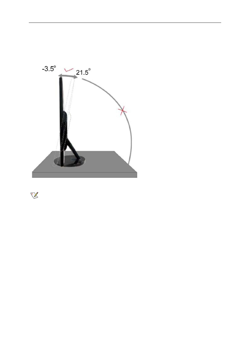 Adjusting viewing angle | AOC E2461FWH User Manual | Page 11 / 56