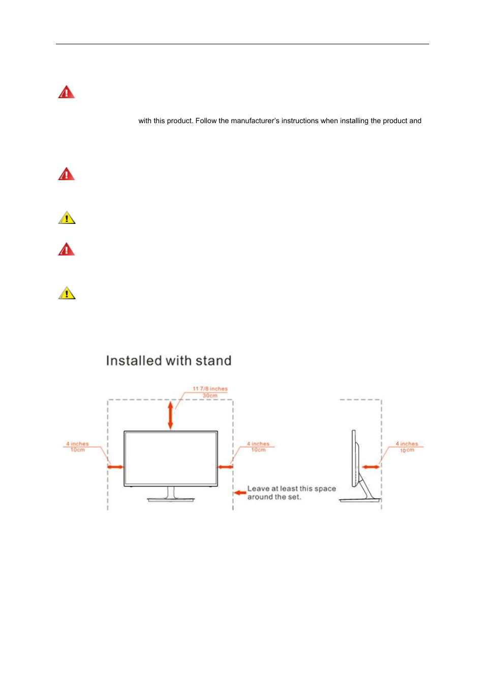 Installation | AOC E2461FWH User Manual | Page 6 / 56
