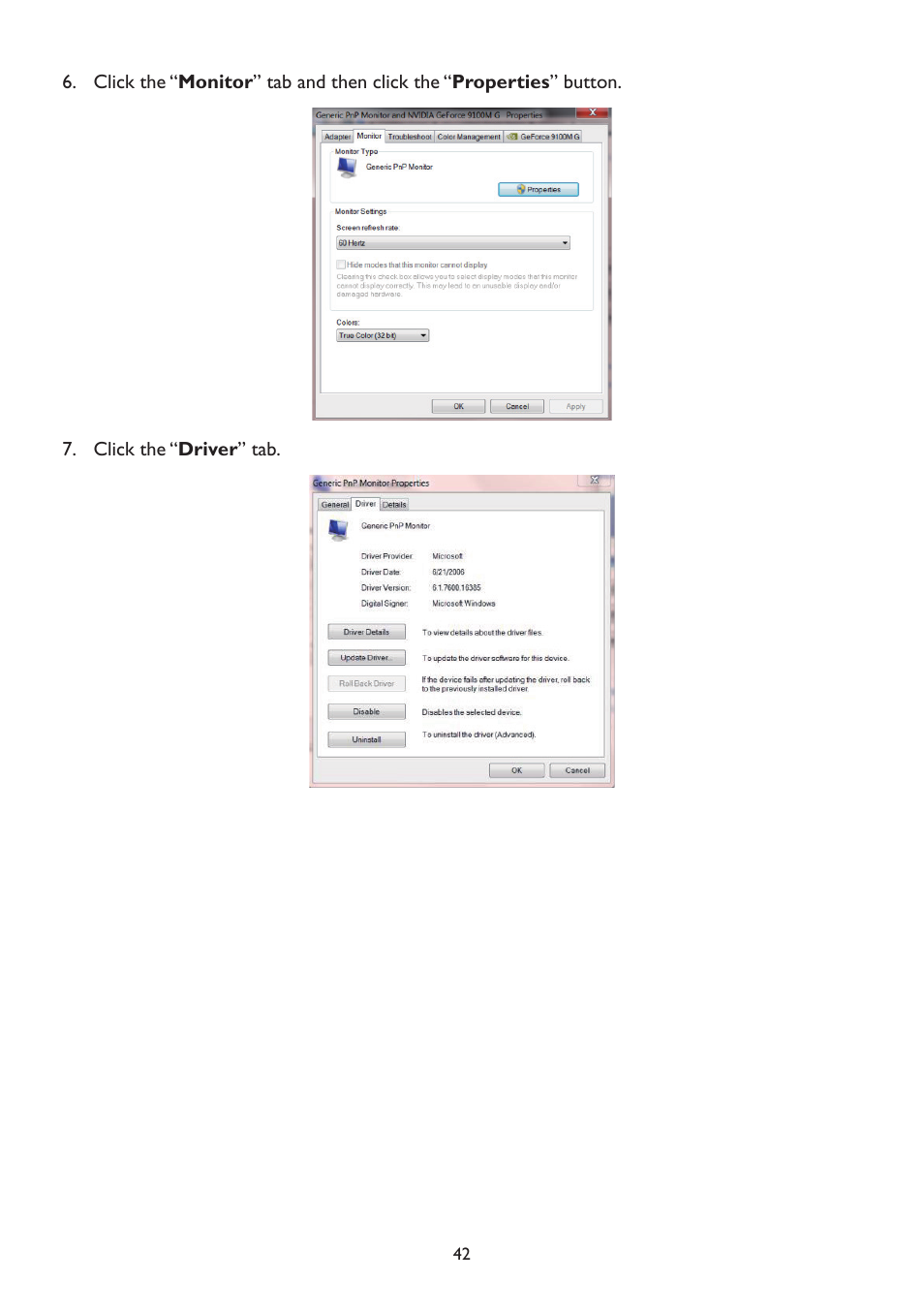 AOC A2472PW4T User Manual | Page 42 / 72