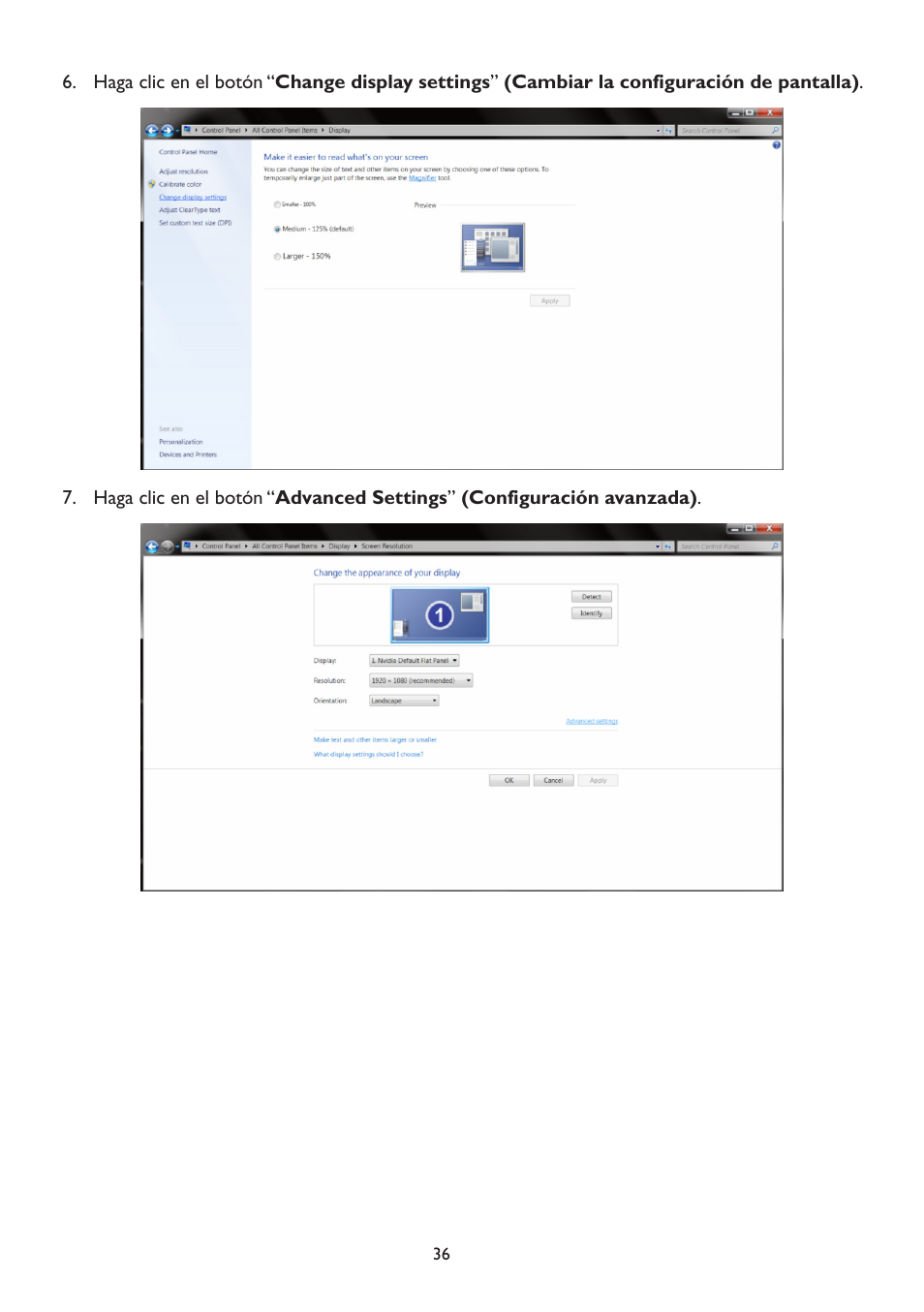 AOC A2472PW4T User Manual | Page 36 / 71