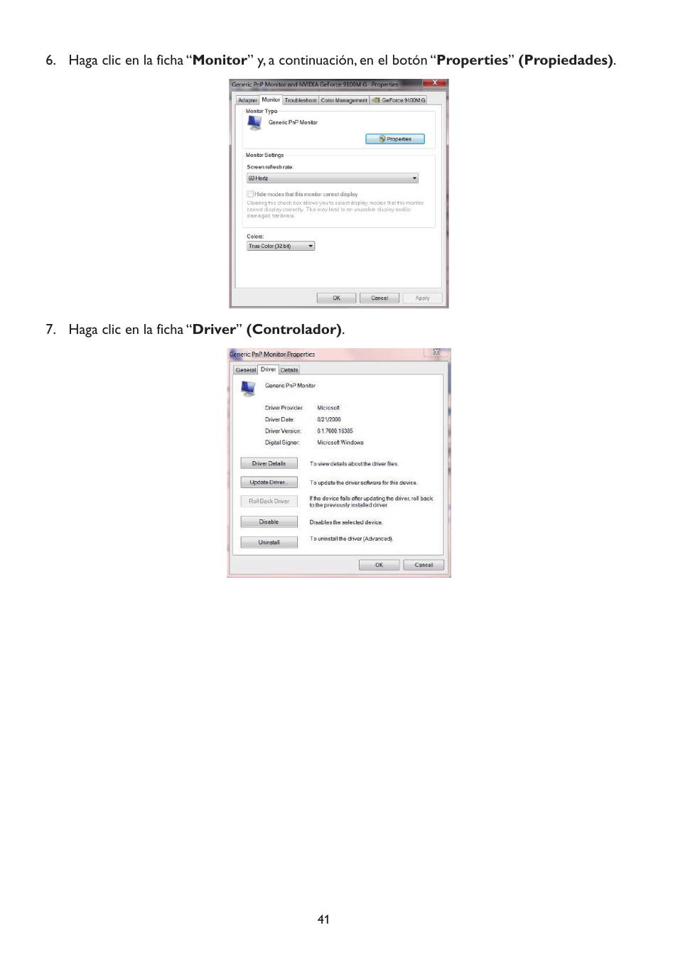 AOC A2472PW4T User Manual | Page 41 / 71