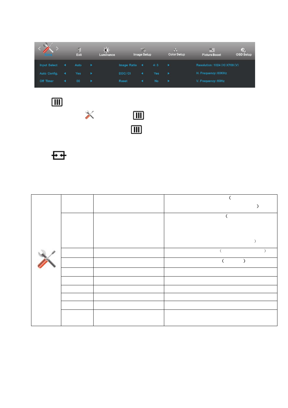 Extra | AOC E2260BK User Manual | Page 31 / 76