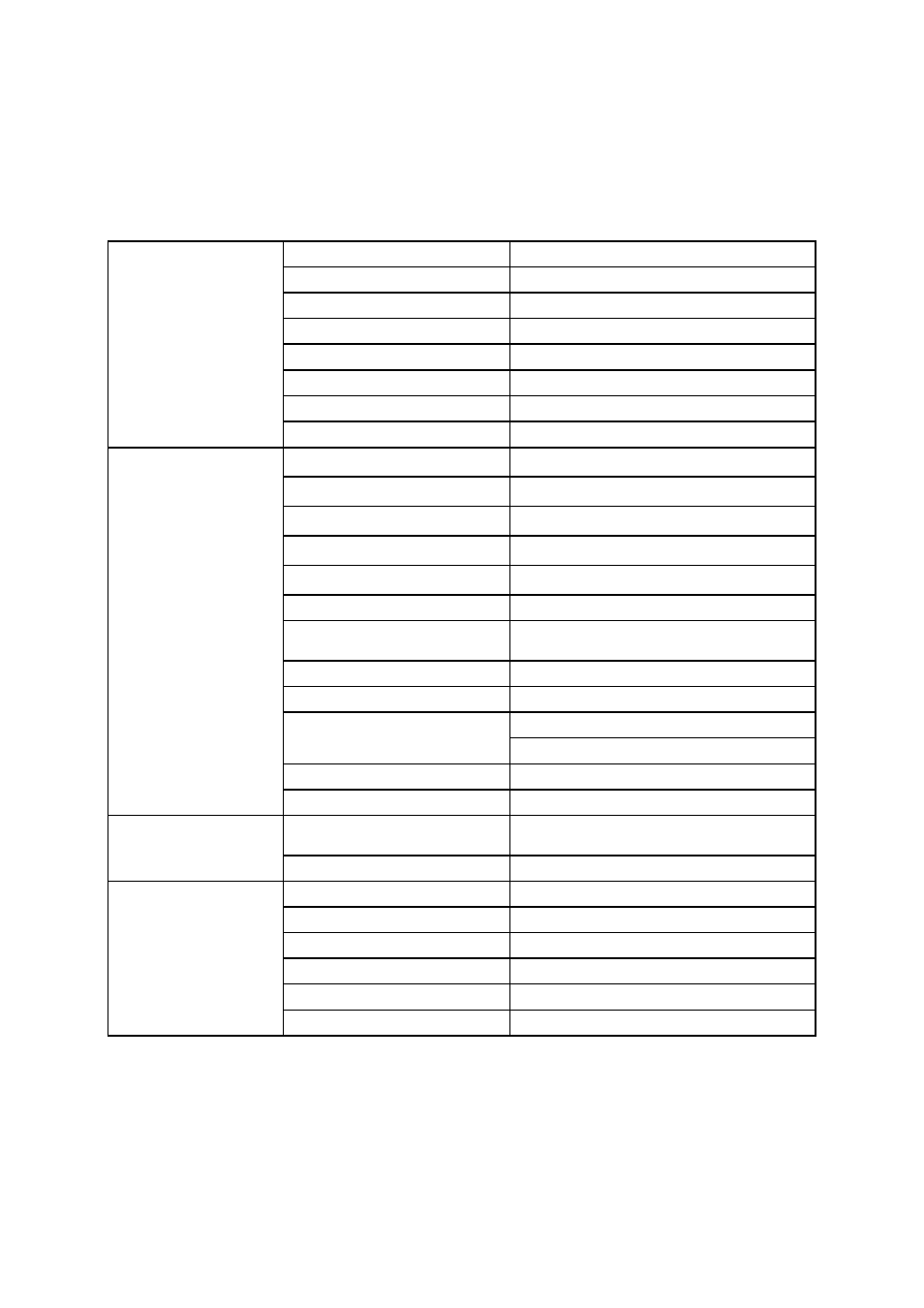 Specification, General specification | AOC E2260BK User Manual | Page 53 / 76