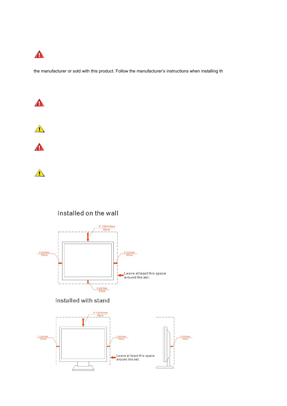 Installation | AOC E2260BK User Manual | Page 6 / 76