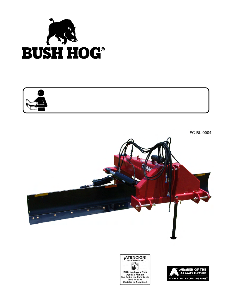 Bush Hog 225 User Manual | 60 pages