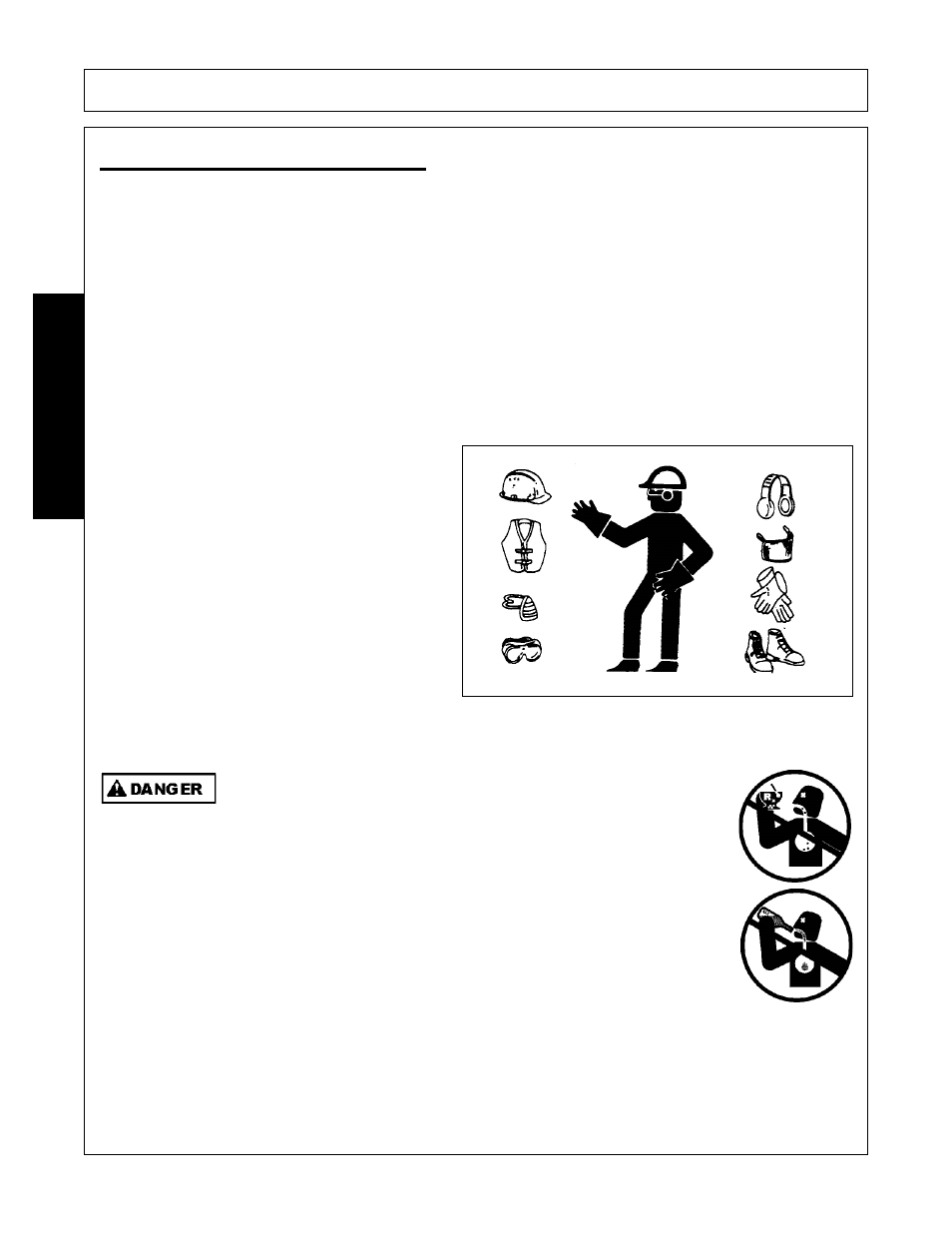 Operator requirements, Operator requirements -4, Operation | Opera t ion | Bush Hog 225 User Manual | Page 34 / 60
