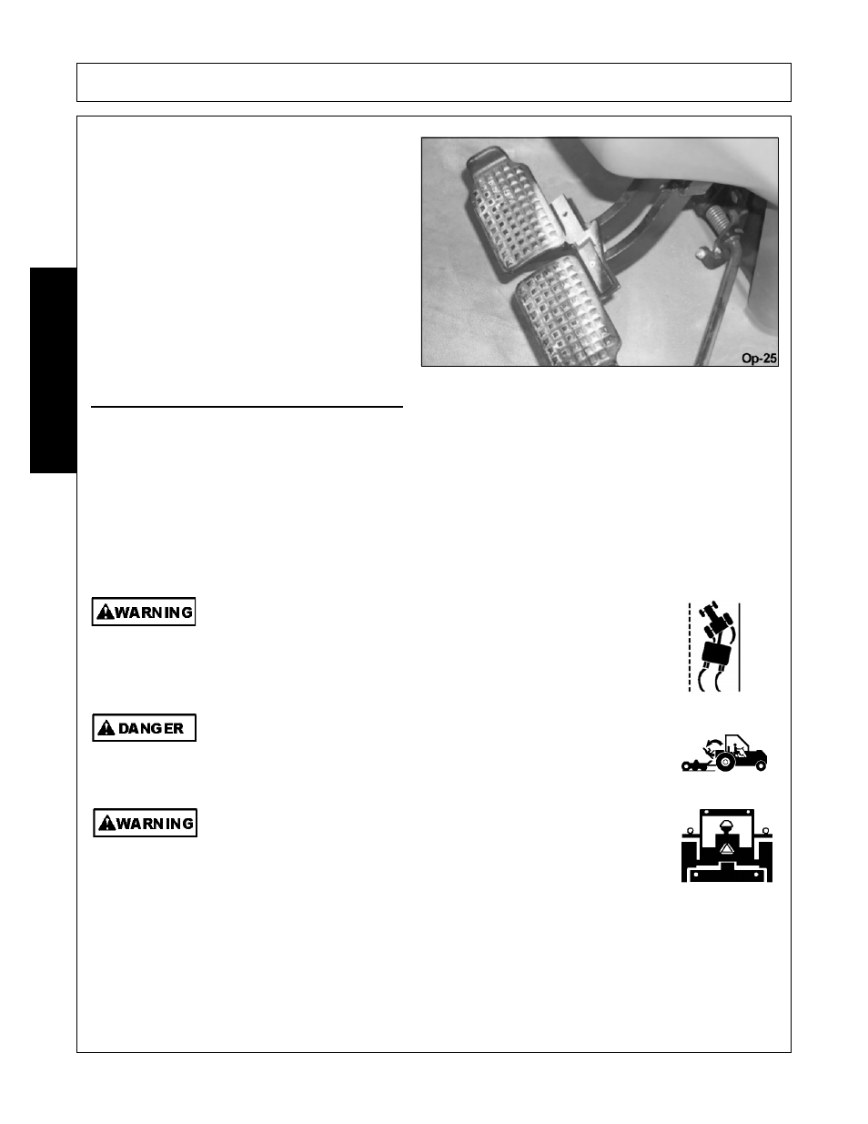 1 transporting on public roadways, Transporting on public roadways -20, Operation | Opera t ion | Bush Hog 225 User Manual | Page 50 / 60