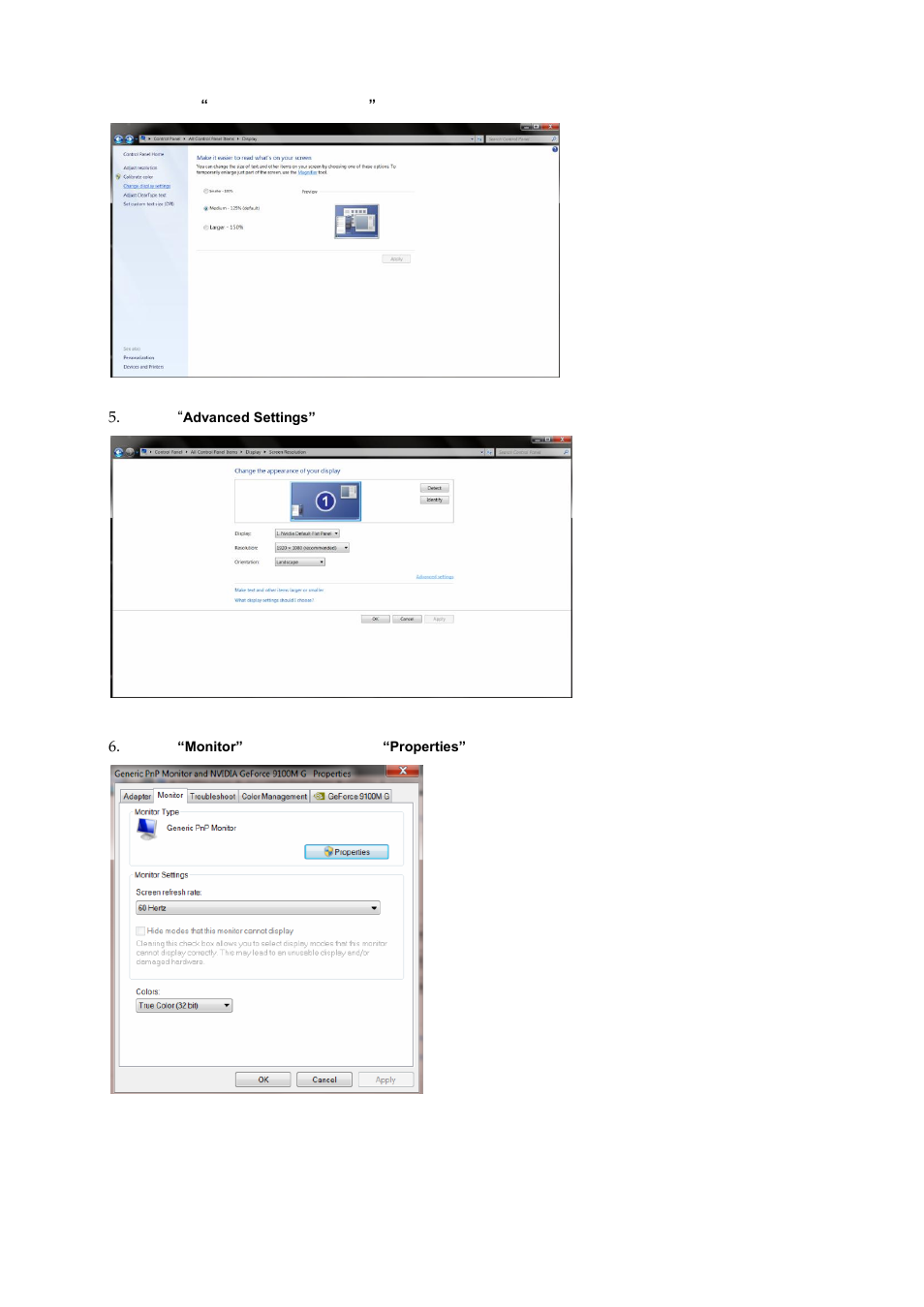 AOC E2360SDA User Manual | Page 33 / 66