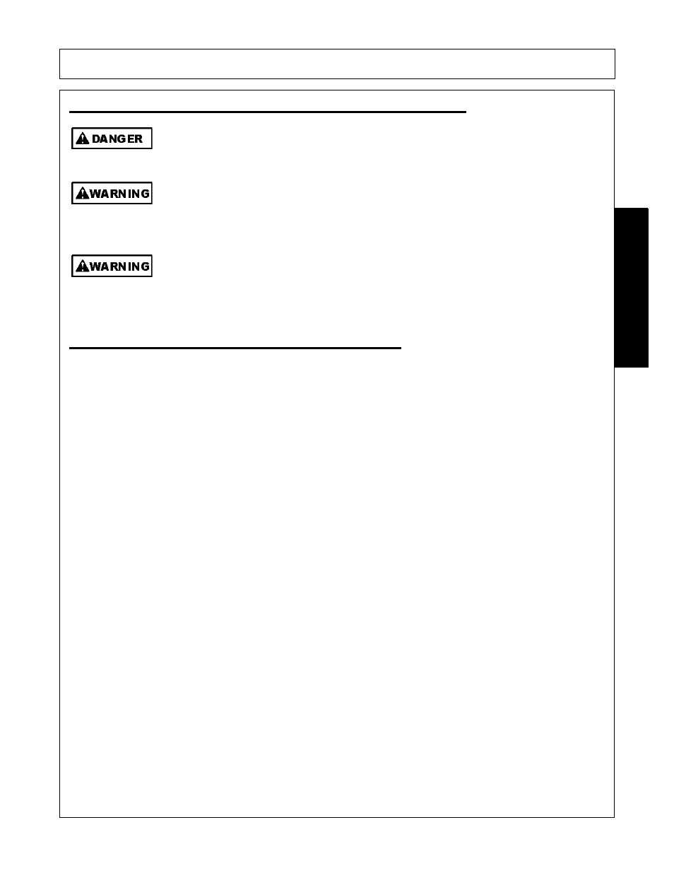 Concluding safety instructions and practices, Safety | Bush Hog 5145 User Manual | Page 21 / 106