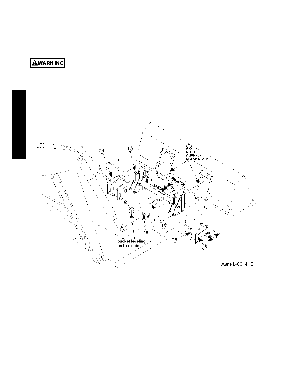 Installing quick attach device, Installing quick attach device -10, Assembly | Assembl y | Bush Hog 5145 User Manual | Page 44 / 106