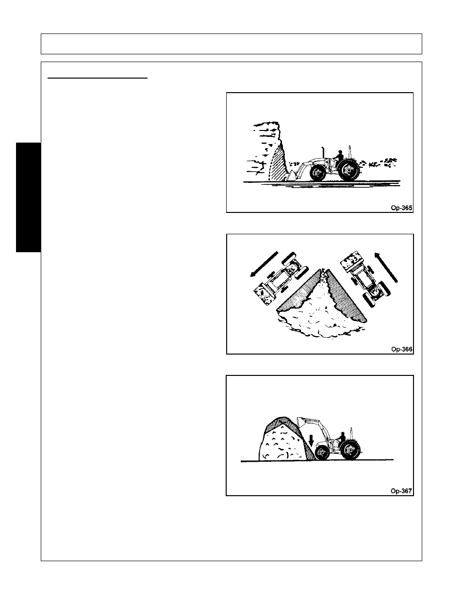 Loading from a bank, Operation, Opera t ion | Bush Hog 5145 User Manual | Page 76 / 106