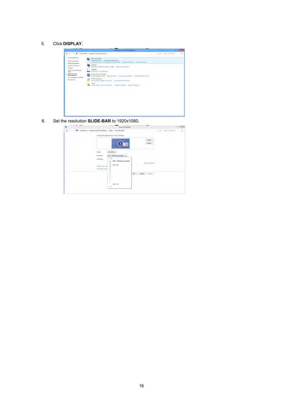 AOC I2360PHU User Manual | Page 16 / 68