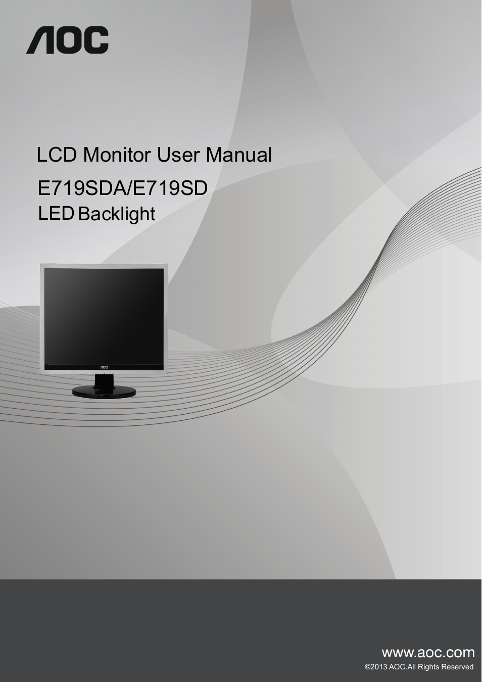 AOC E2260PWDA User Manual | 62 pages