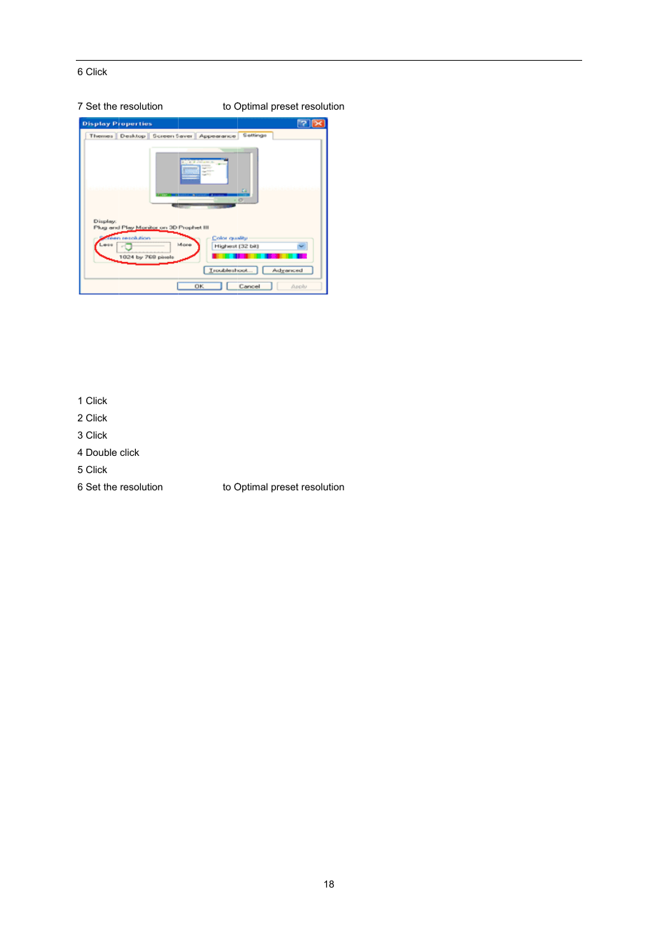 Windows me/2000, Window, Ws me/200 | AOC E2260PWDA User Manual | Page 18 / 62