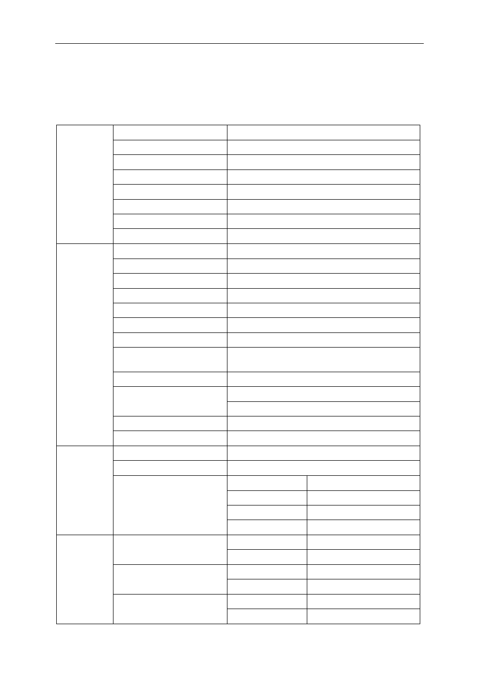 Specification, General specification | AOC E2460SDA User Manual | Page 48 / 60