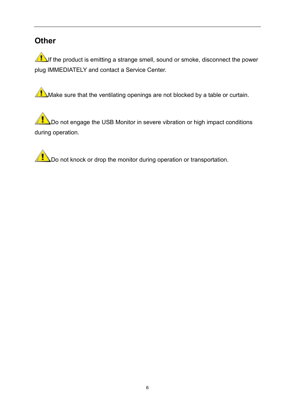 Other | AOC E1759FWU User Manual | Page 6 / 33
