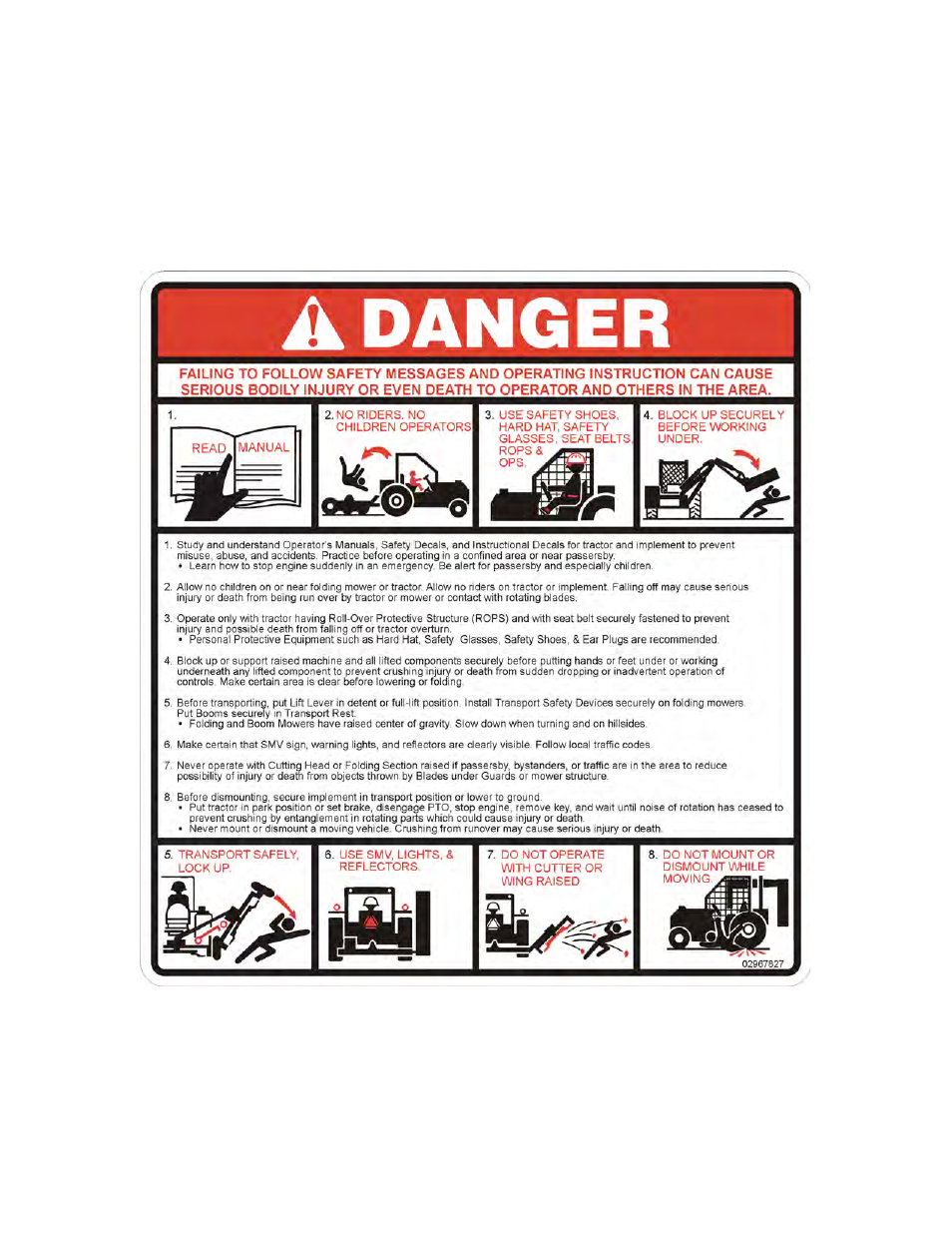 Bush Hog RMB 1445 User Manual | Page 2 / 114