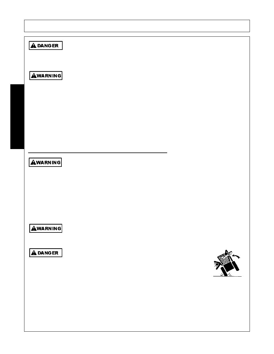 Transporting safety instructions and practices -14, Safety, Transporting safety instructions and practices | Bush Hog RMB 1445 User Manual | Page 22 / 114