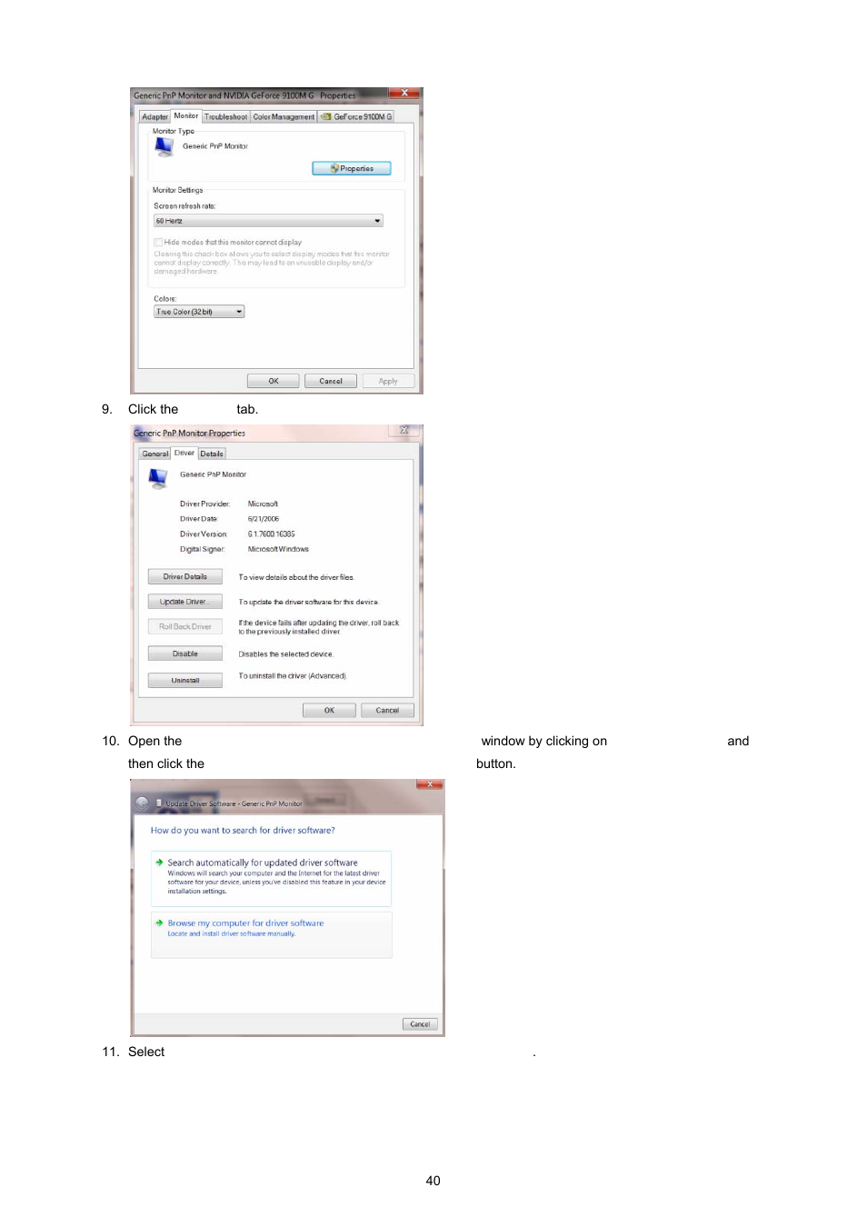 AOC I2367FM User Manual | Page 40 / 69