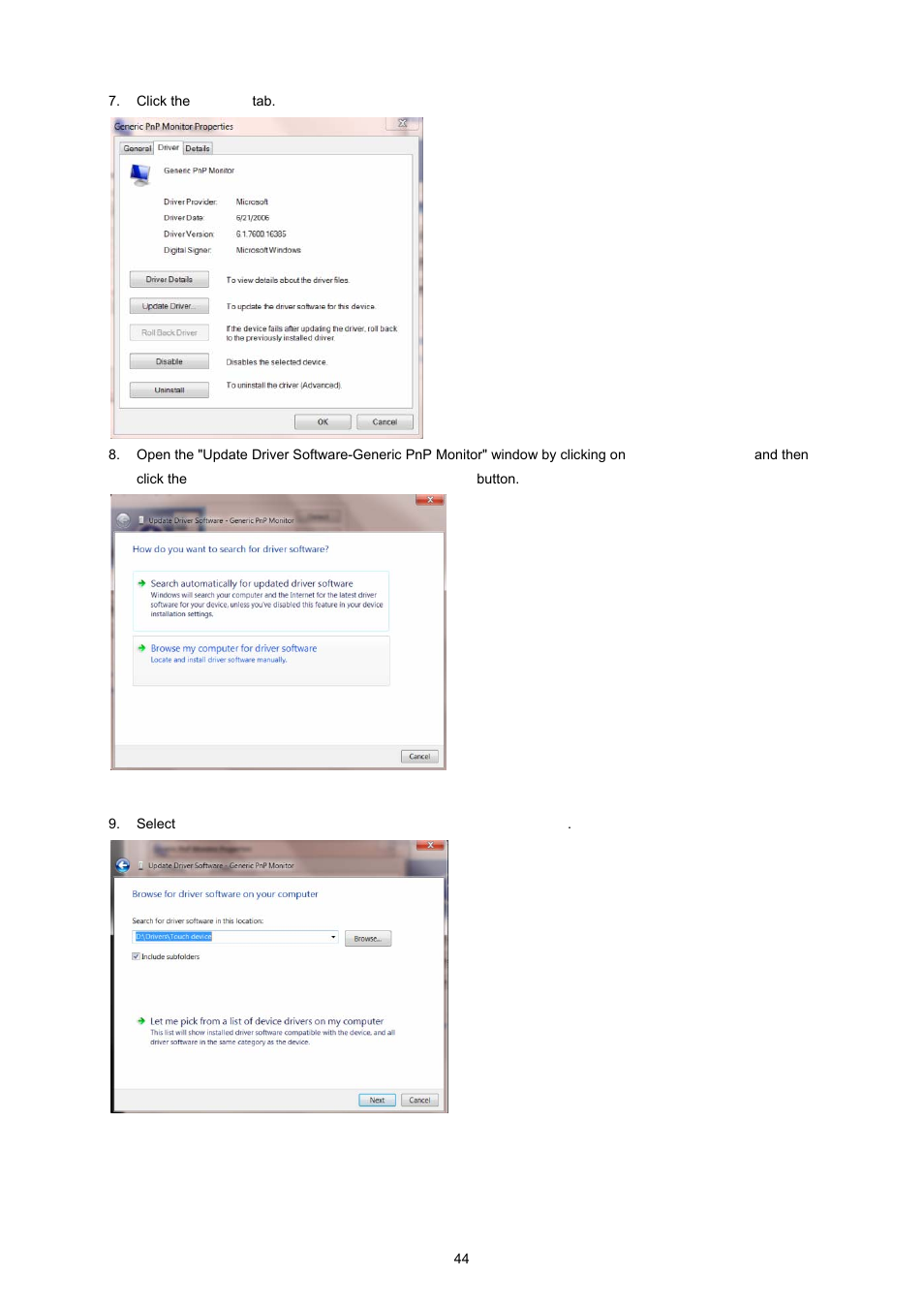 AOC I2367FM User Manual | Page 44 / 69