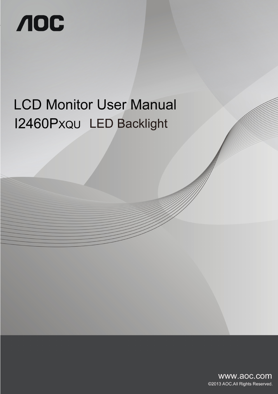 AOC I2460PXQU User Manual | 66 pages