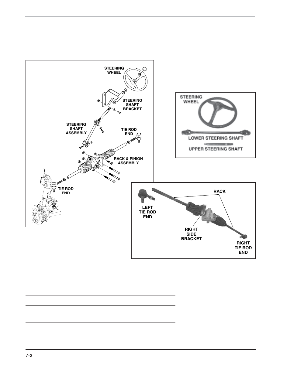 Tools, Specifications, Type: rack and pinion | Bush Hog Utility Vehicle Workshop User Manual | Page 2 / 11