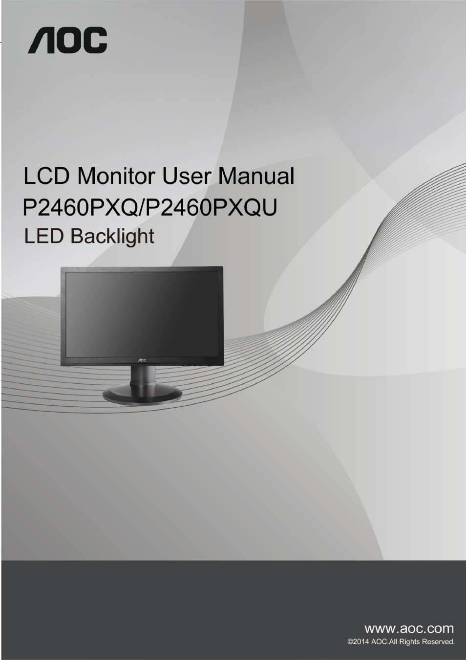 AOC P2460PXQ User Manual | 74 pages