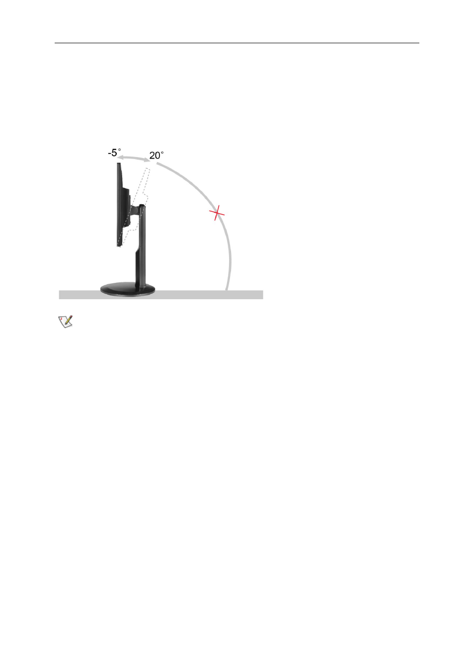 Adjusting viewing angle | AOC P2460PXQ User Manual | Page 12 / 74