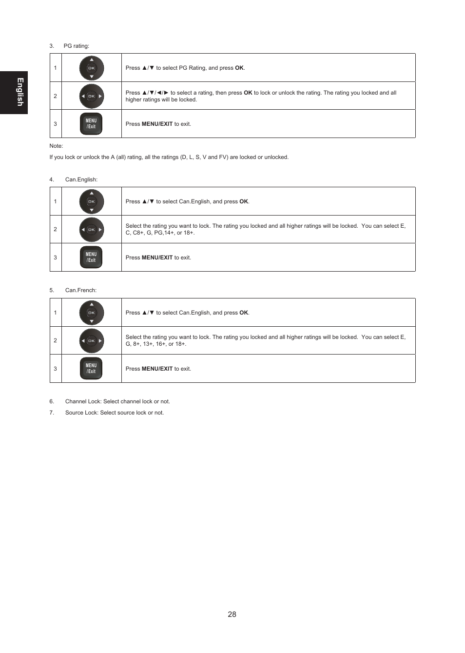 AOC LE24H138 Manual User Manual | Page 28 / 32