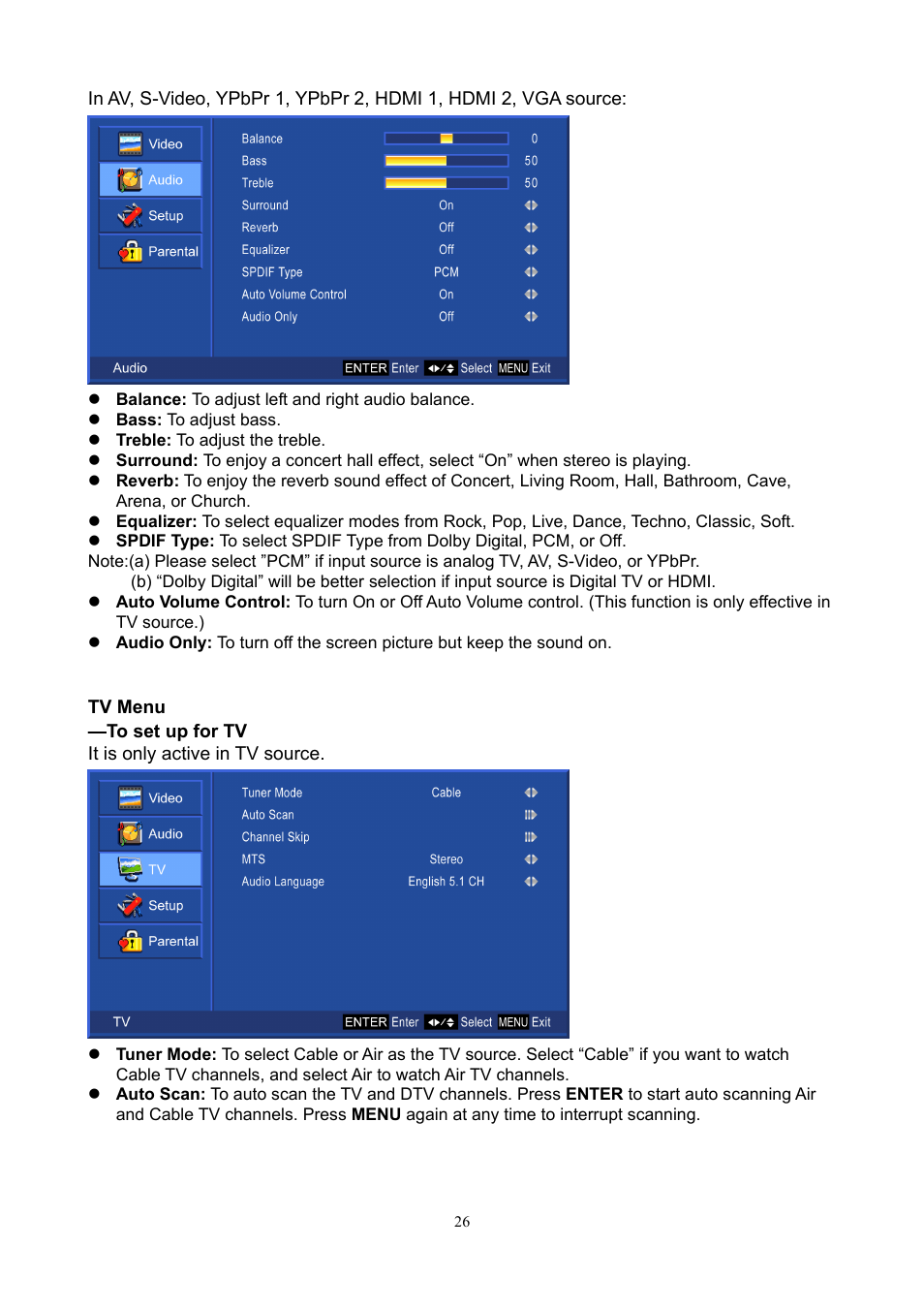 AOC L26W898 User Manual | Page 27 / 37