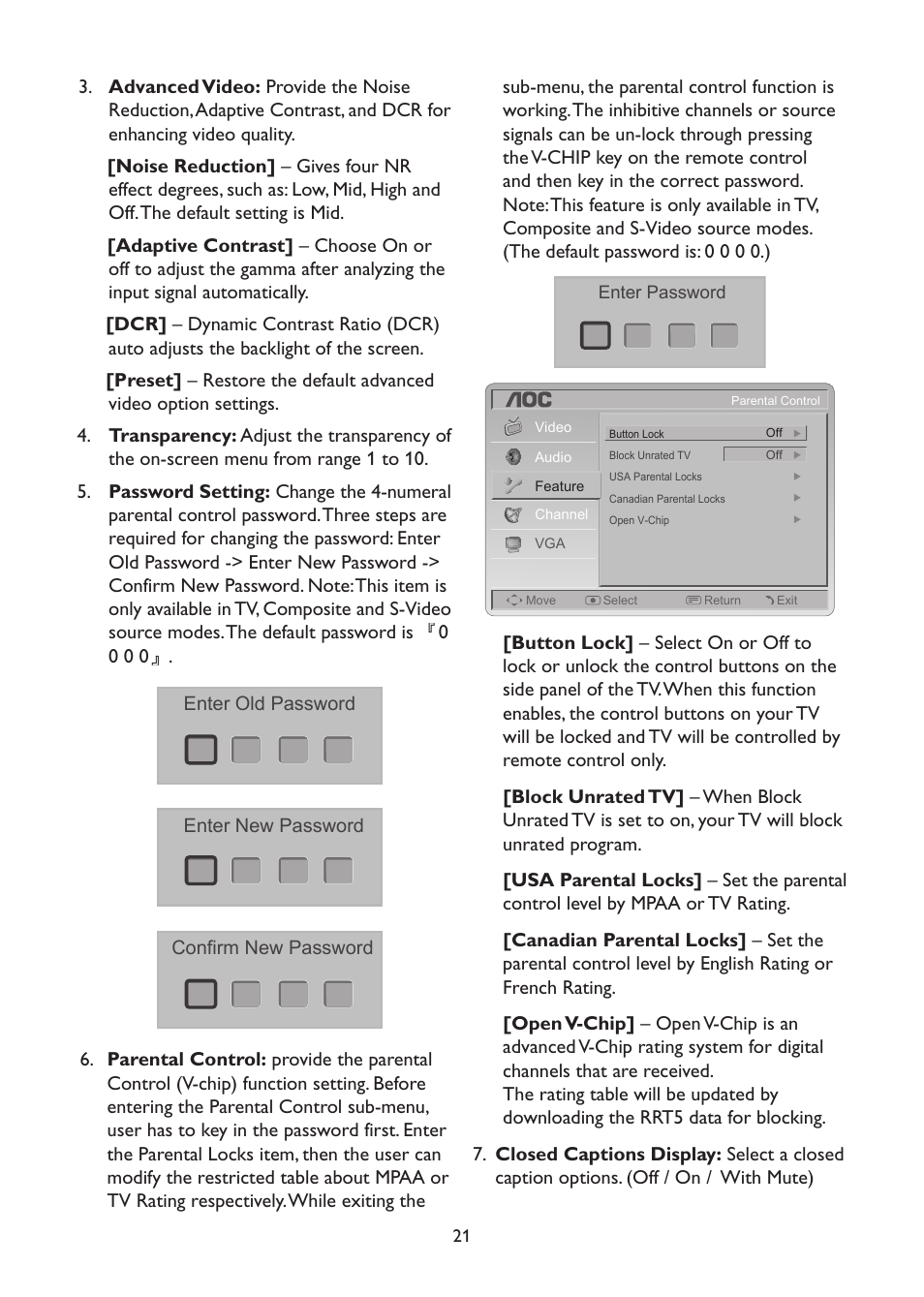 AOC L42H961 User Manual | Page 23 / 29