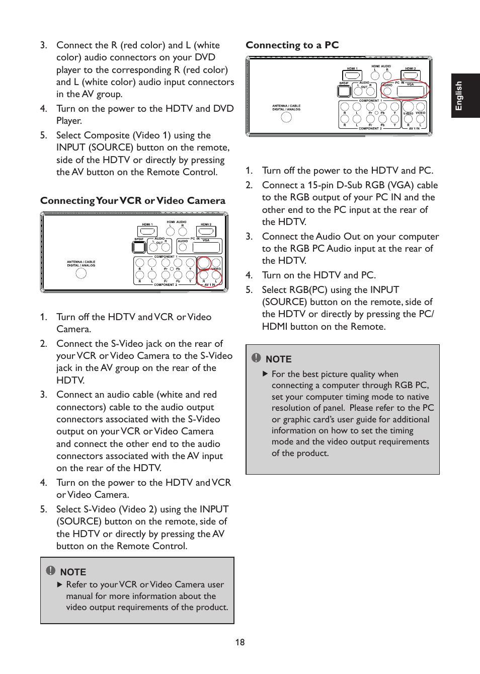 AOC L47H861 User Manual | Page 19 / 112