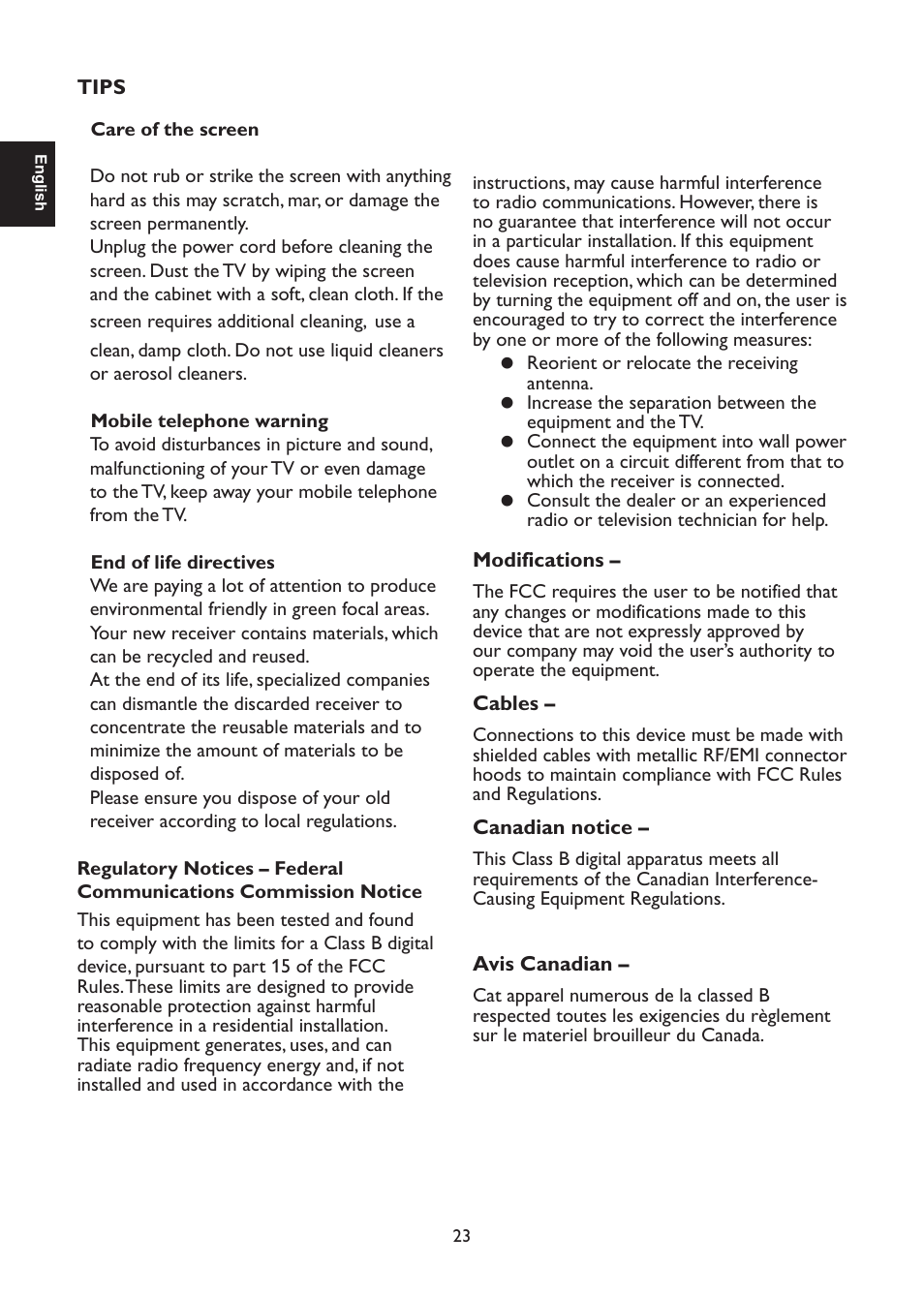 AOC L47H861 User Manual | Page 24 / 112