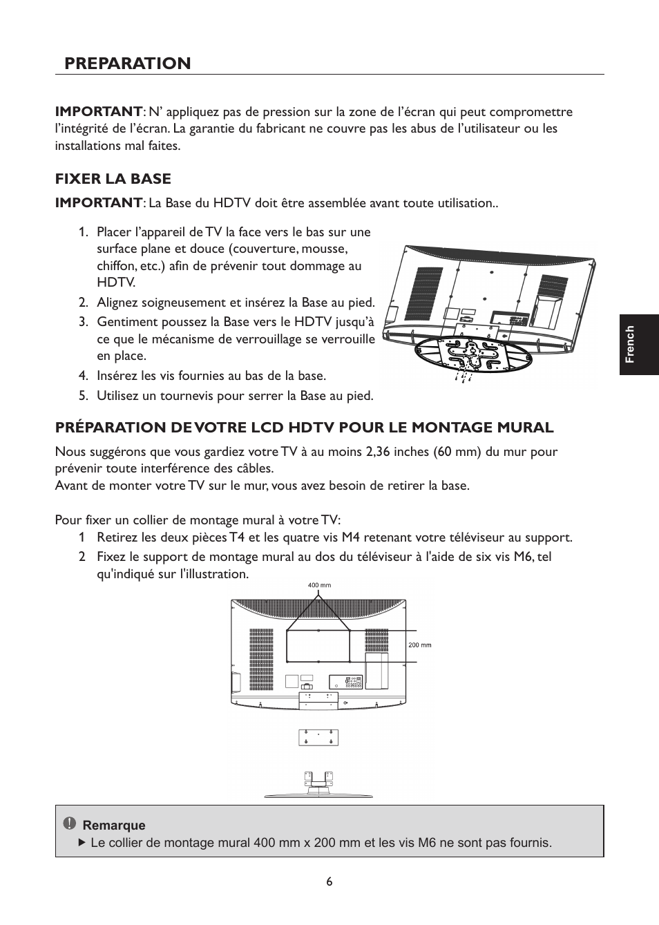 Preparation | AOC L47H861 User Manual | Page 35 / 112