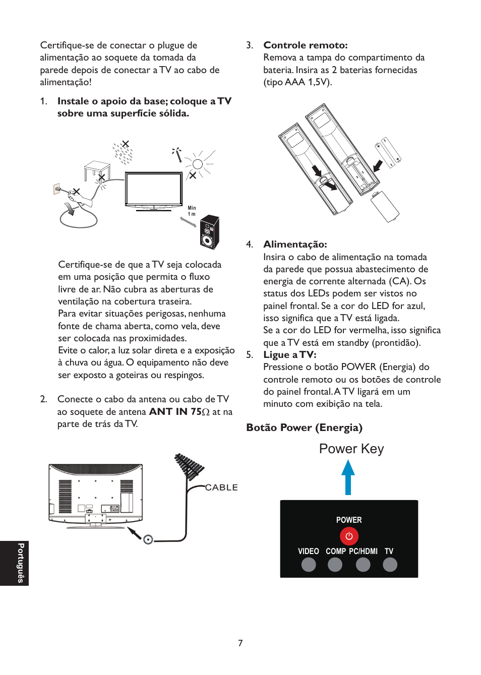 Power key | AOC L47H861 User Manual | Page 92 / 112