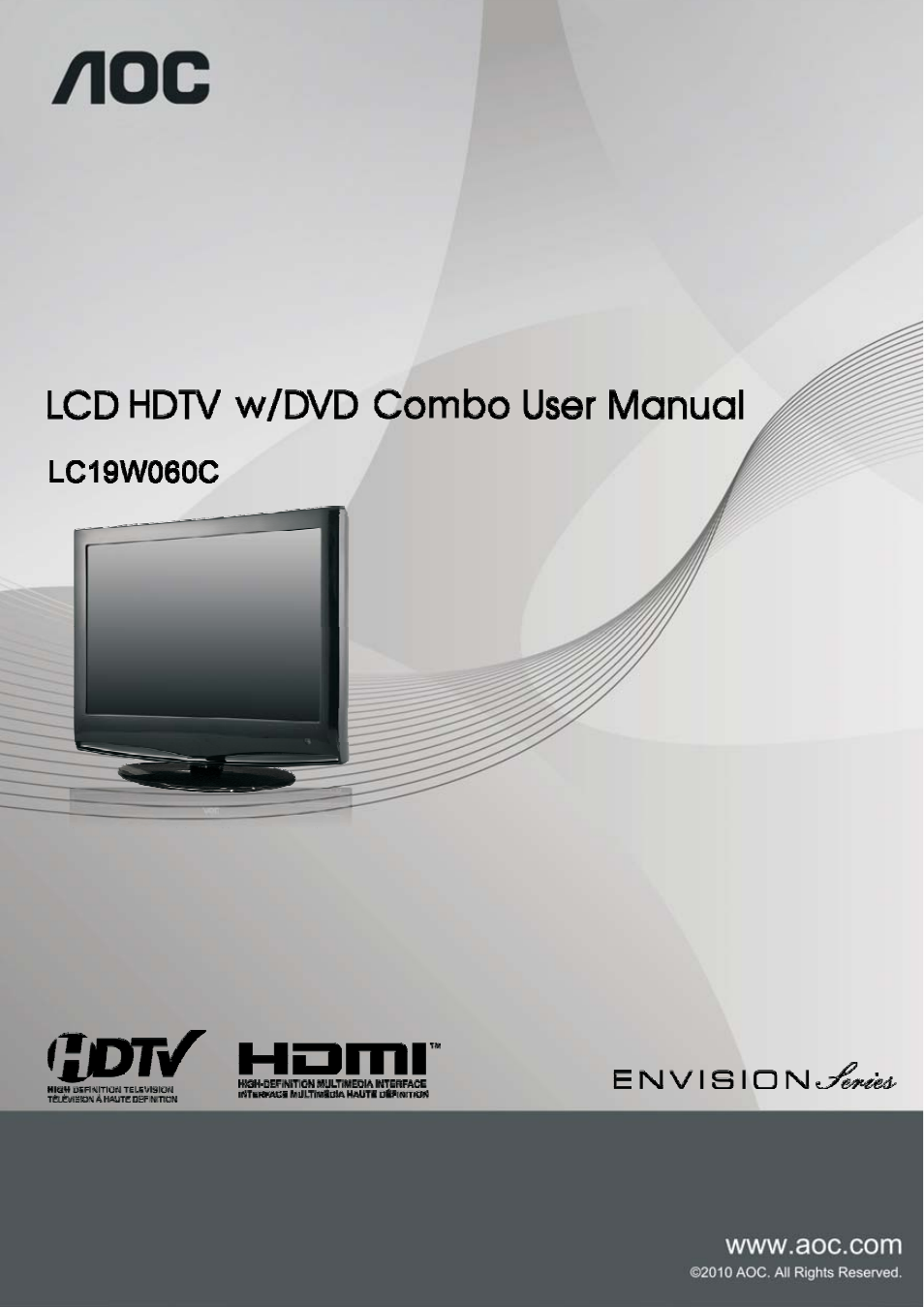 AOC LC19W060C User Manual | 41 pages