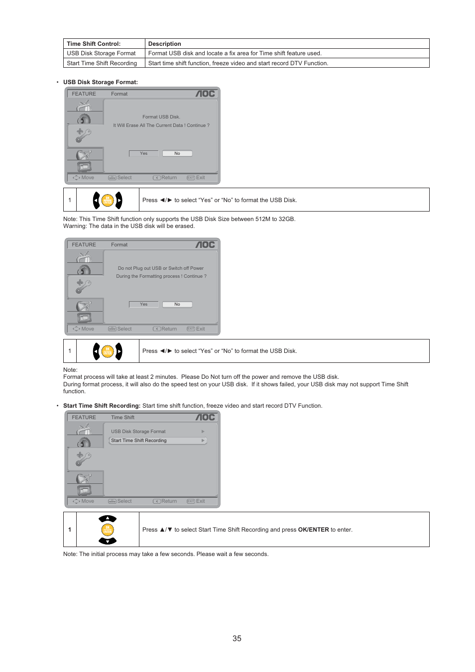AOC LC32H063D User Manual | Page 36 / 54