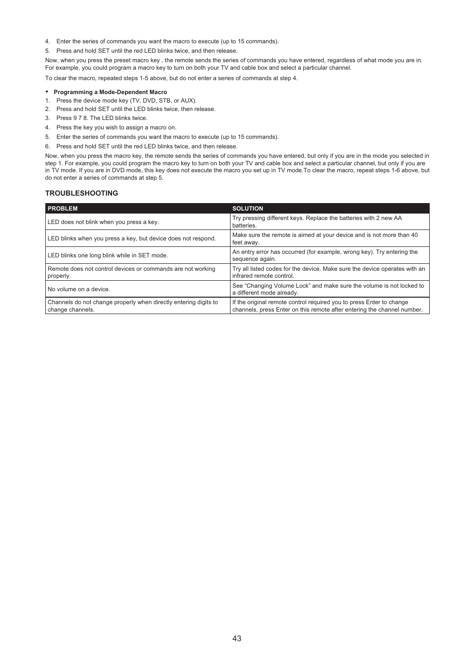 AOC LC32H063D User Manual | Page 44 / 54